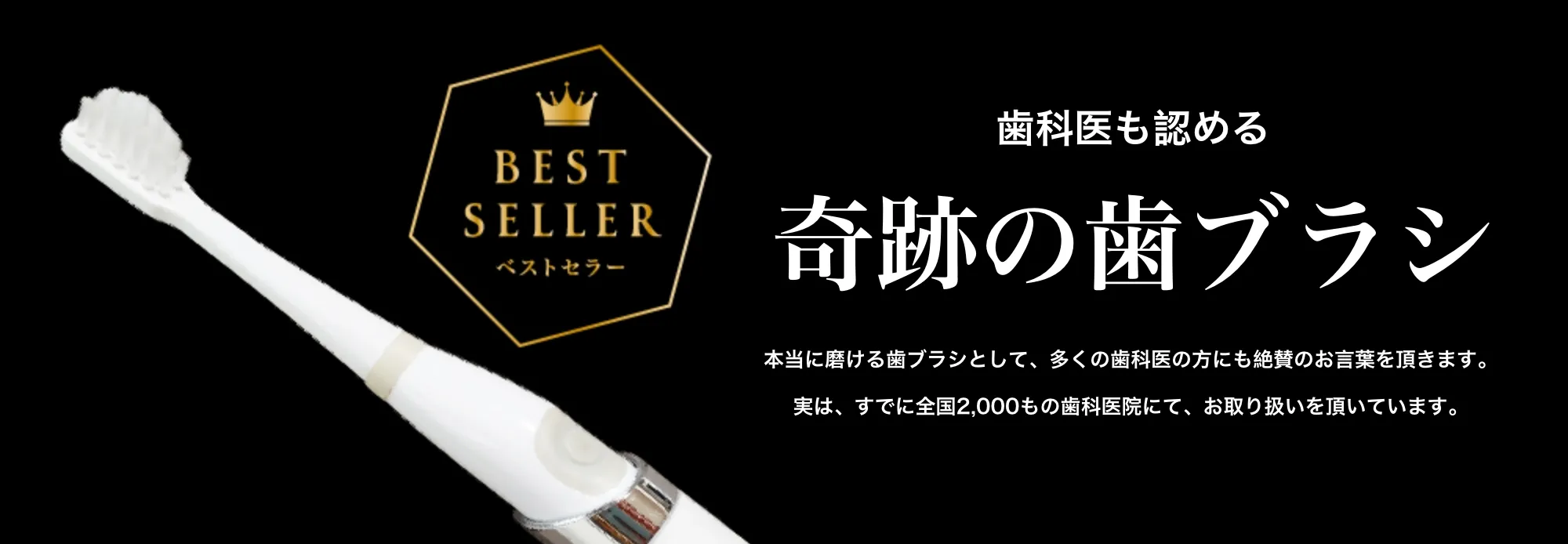 通販の虎×奇跡の歯ブラシ