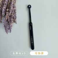奇跡の黒歯ブラシ6本【ネコポス】